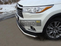 Защита передняя нижняя 60,3 мм Toyota Highlander 2014